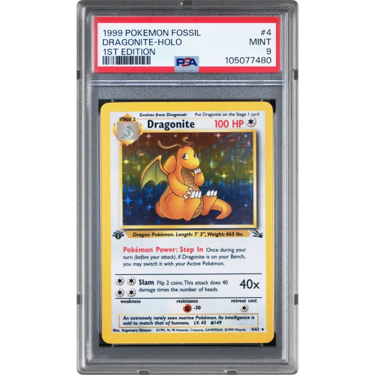 Dragonite card artwork