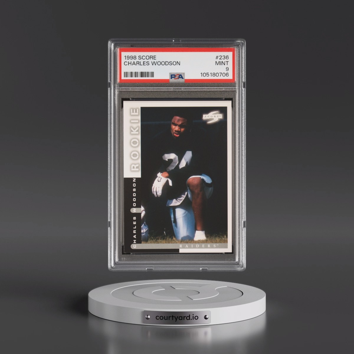 1998 Score Charles Woodson #236 PSA 9