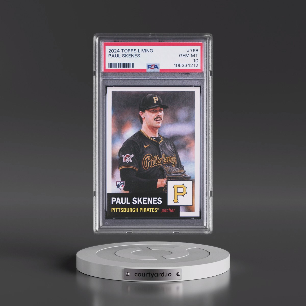 2024 Topps Living #768 Paul Skenes (PSA 10 GEM MINT)