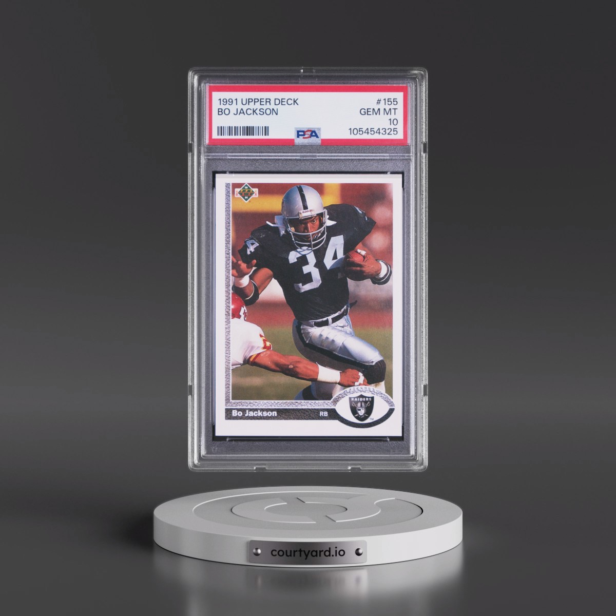 1991 Upper Deck Bo Jackson #155 PSA 10