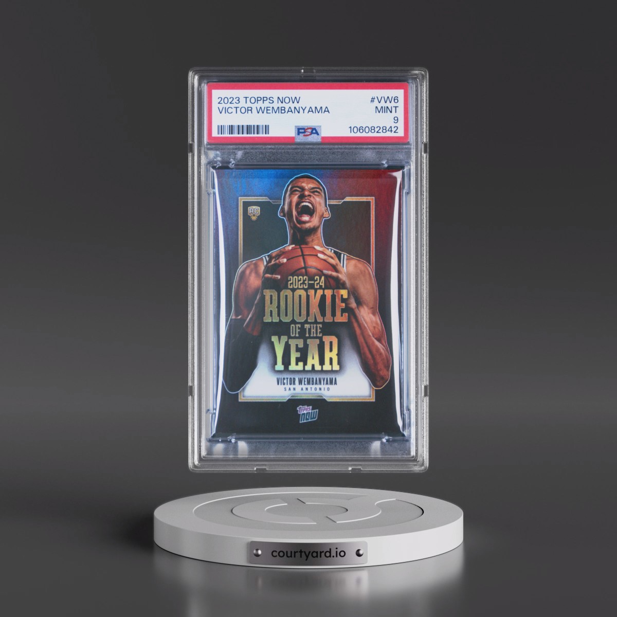2023 Topps Now Victor Wembanyama #VW6 PSA 9