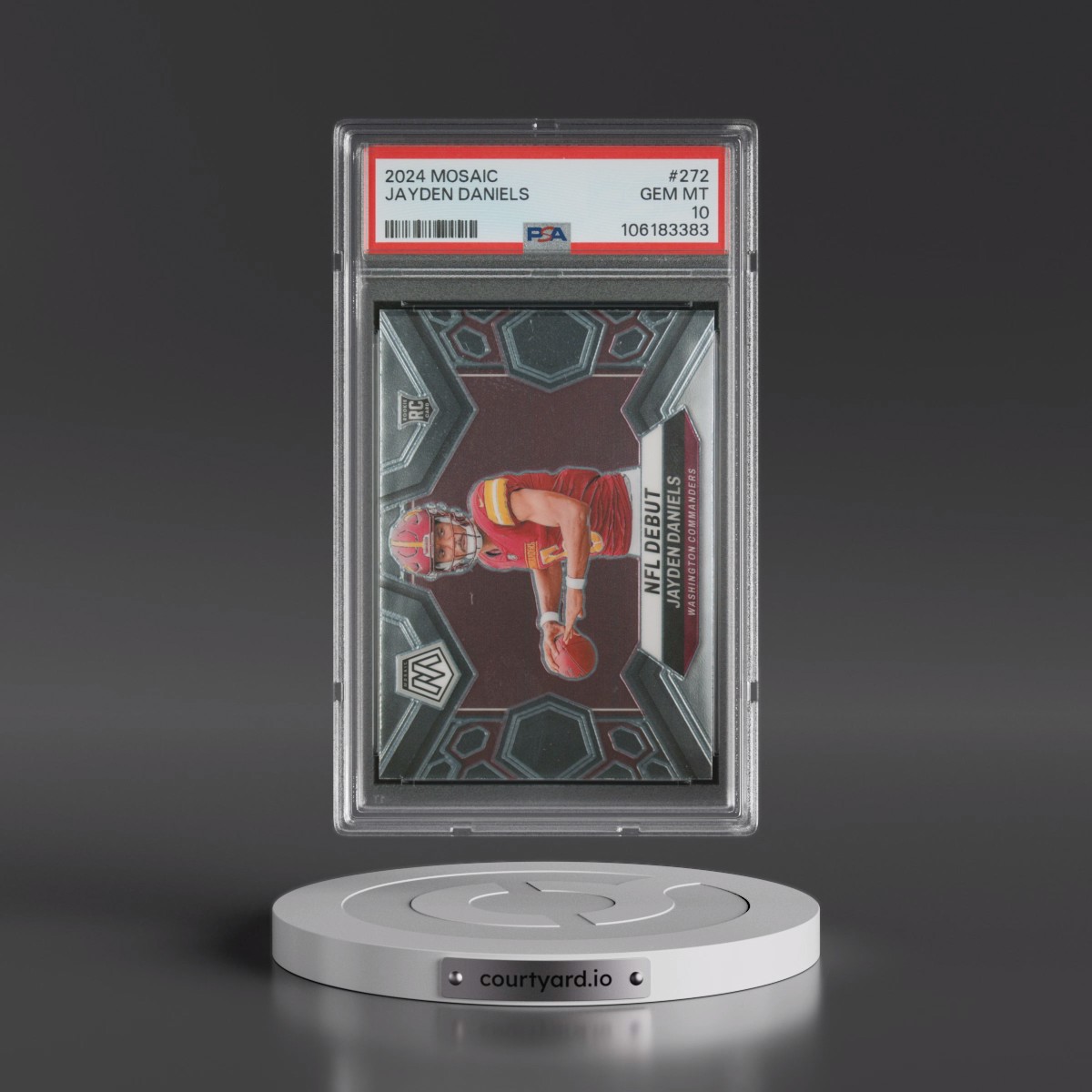 2024 Panini Mosaic #272 Jayden Daniels (PSA 10 GEM MINT)
