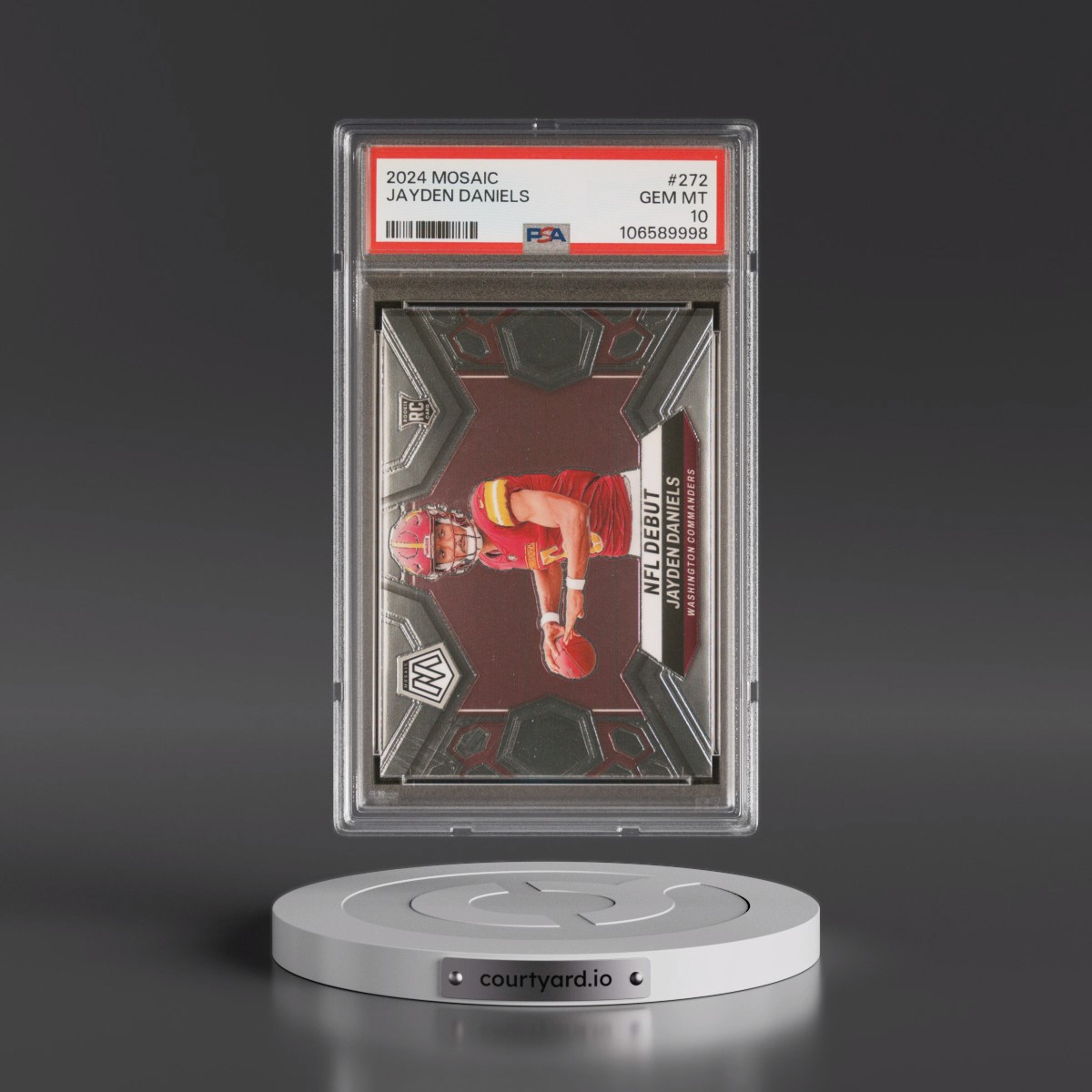 2024 Panini Mosaic #272 Jayden Daniels (PSA 10 GEM MINT)