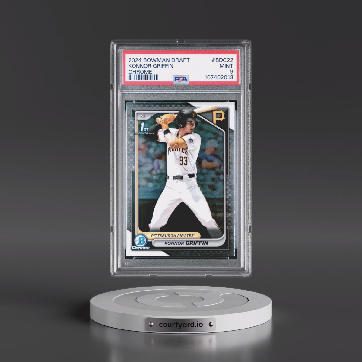 2024 Bowman Draft #BDC22 Konnor Griffin - Chrome (PSA 9 MINT)