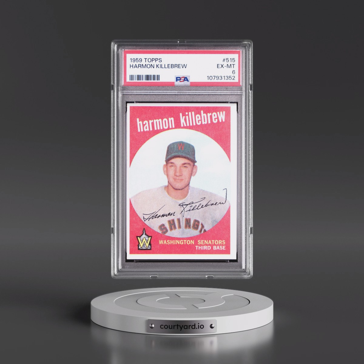 1959 Topps #515 Harmon Killebrew (PSA 6 EX-MT)