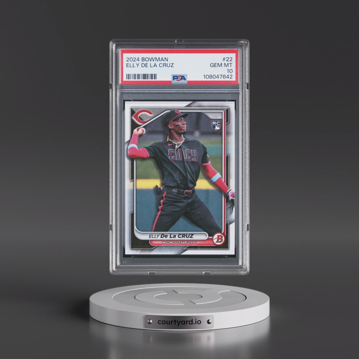 2024 Bowman Elly de La Cruz #22 PSA 10