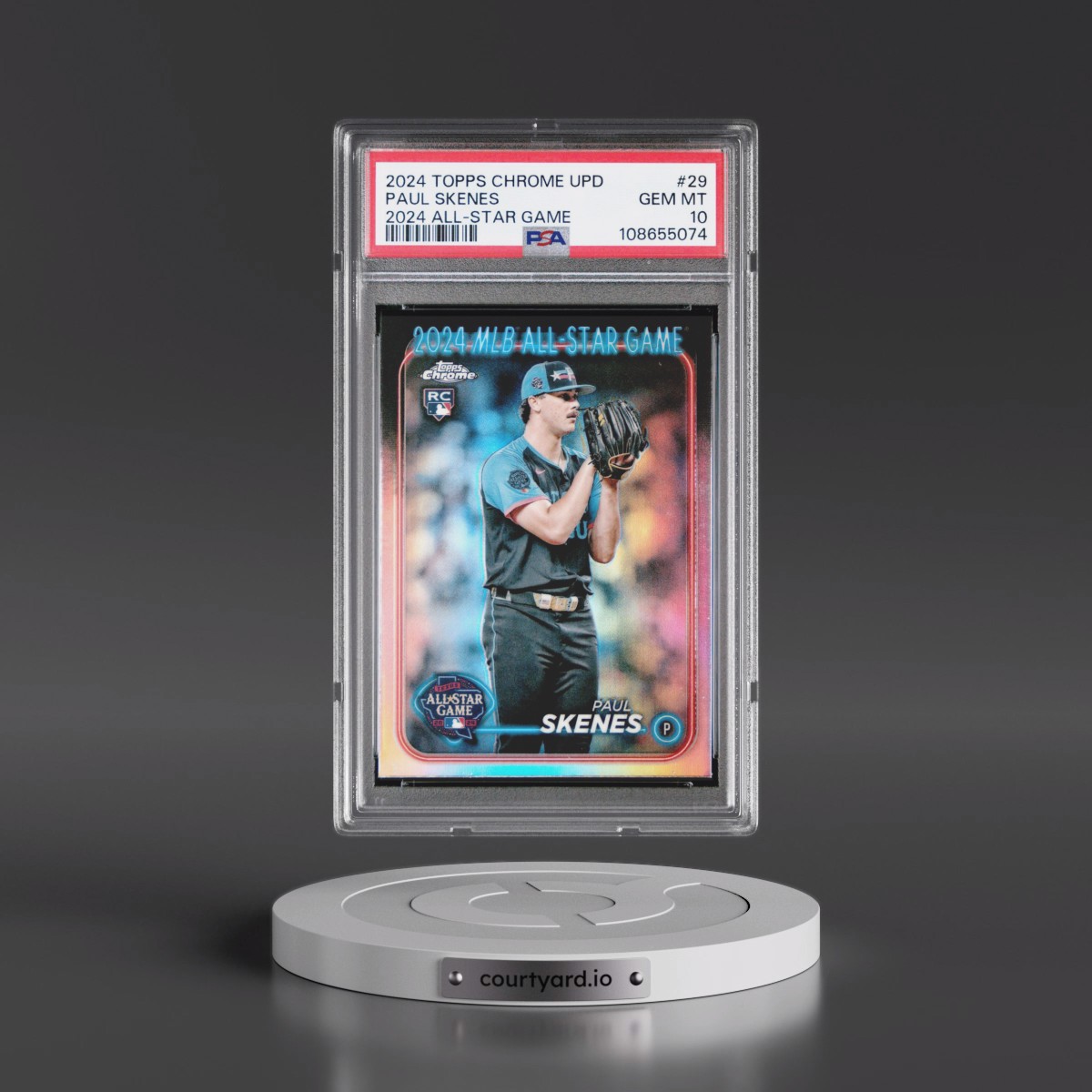 2024 Topps Chrome Update 2024 All-Star Game Chrome #29 Paul Skenes (PSA 10 GEM MINT)