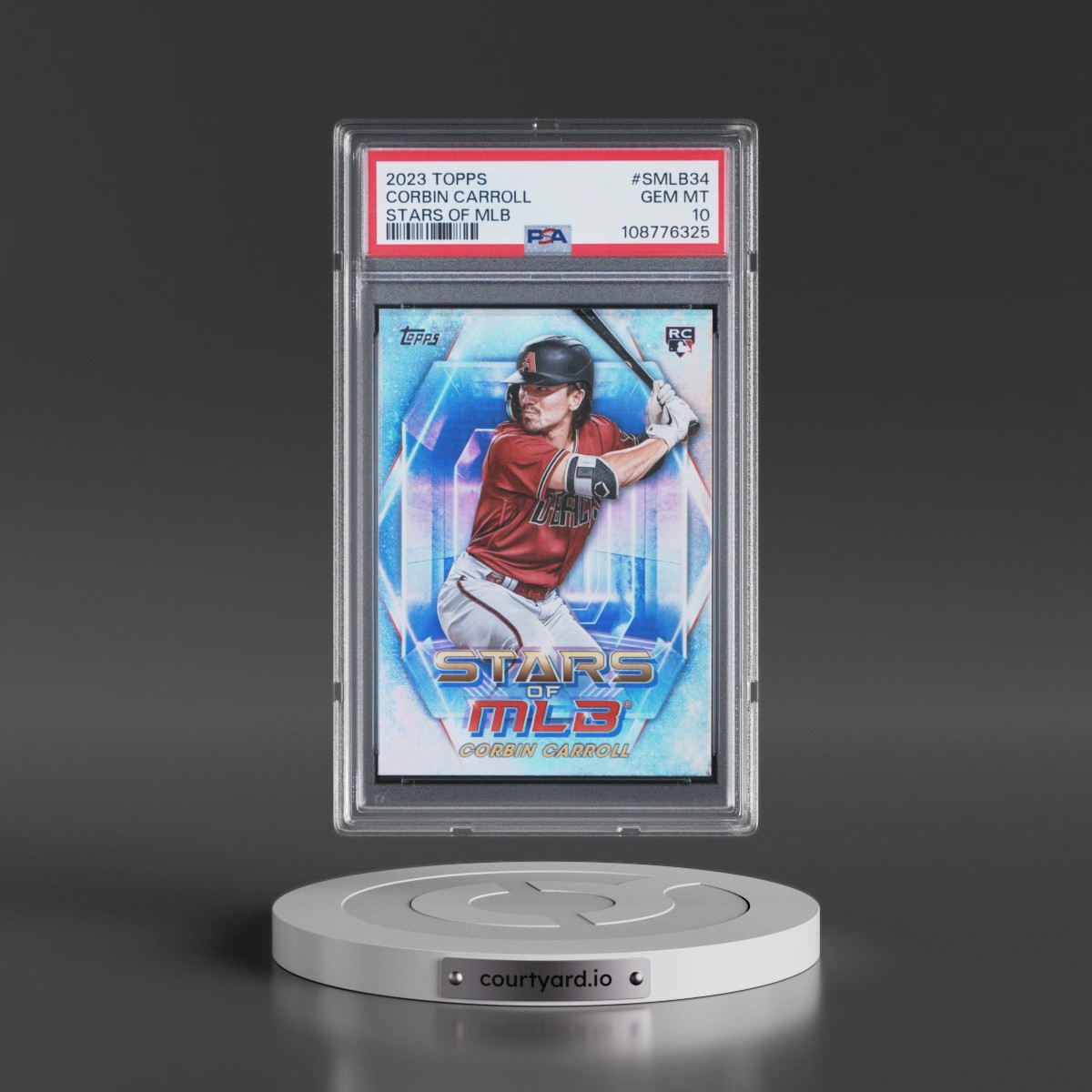 2023 Topps Stars of MLB Corbin Carroll - Series 2 #SMLB34 PSA 10