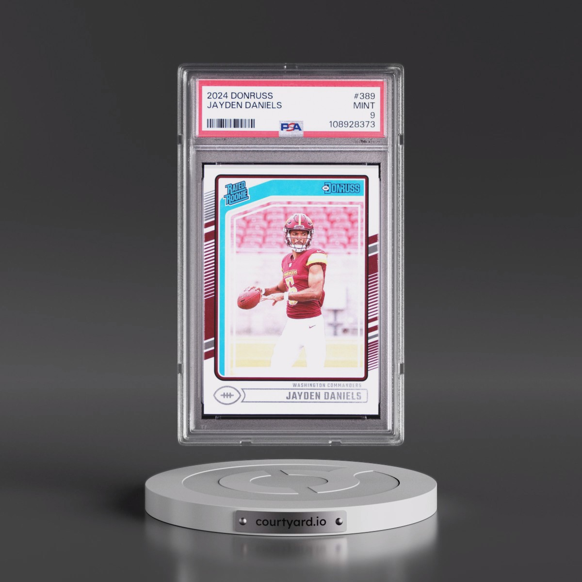 2024 Panini Donruss #389 Jayden Daniels (PSA 9 MINT)