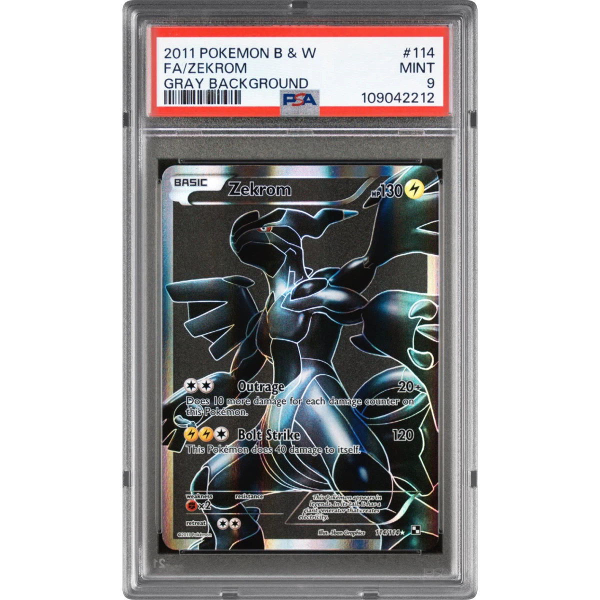 Zekrom card artwork