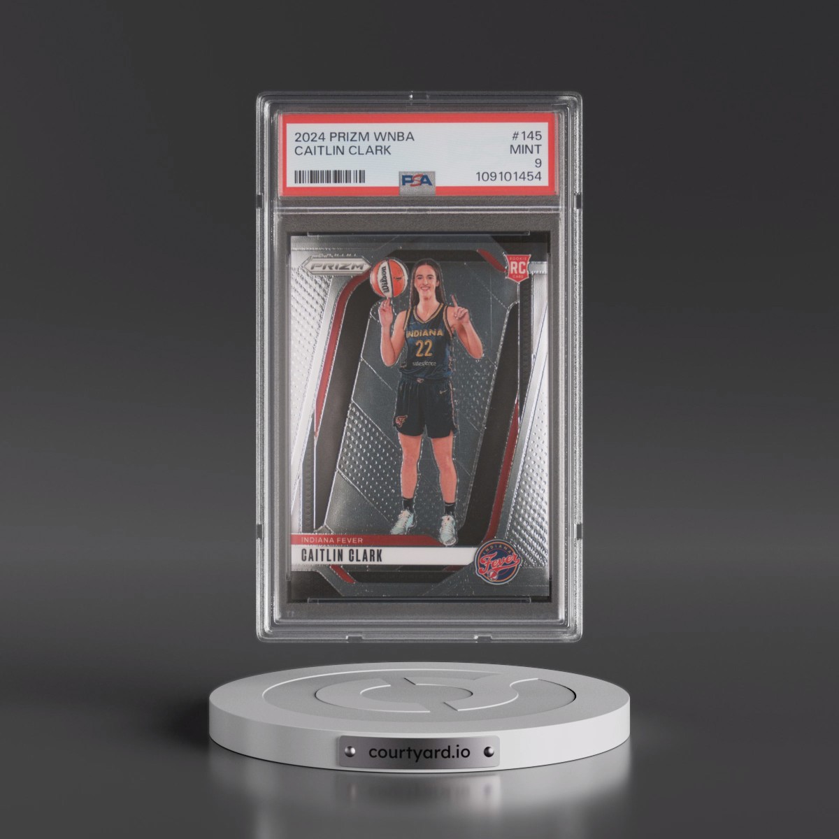 2024 Panini Prizm WNBA #145 Caitlin Clark (PSA 9 MINT)