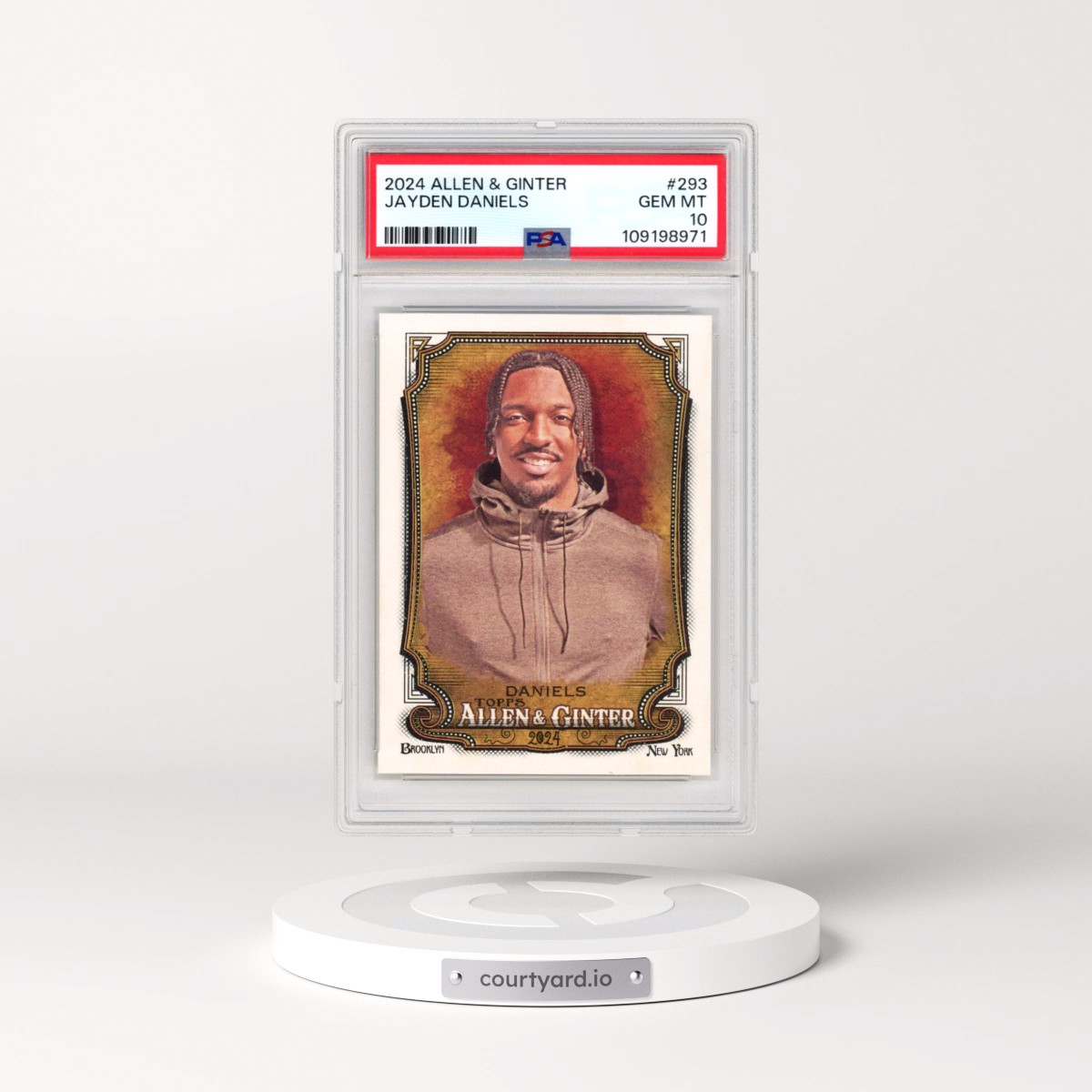 2024 Topps Allen & Ginter #293 Jayden Daniels (PSA 10 GEM MINT)