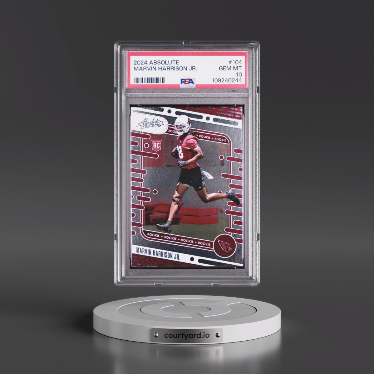 2024 Panini Absolute Marvin Harrison Jr. #104 PSA 10