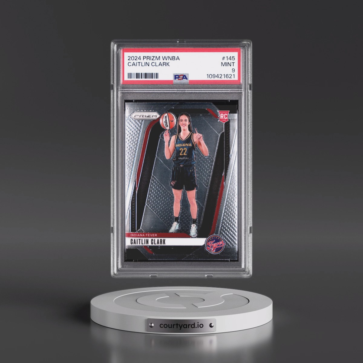 2024 Panini Prizm WNBA #145 Caitlin Clark (PSA 9 MINT)