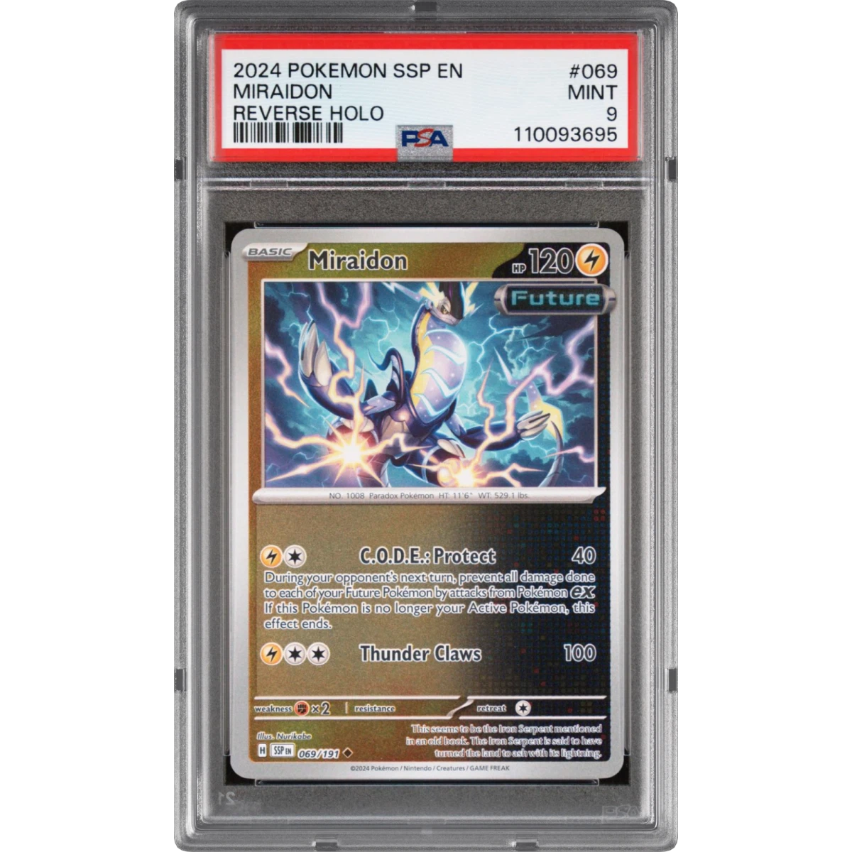 Pokémon Ssp Surging Sparks Miraidon