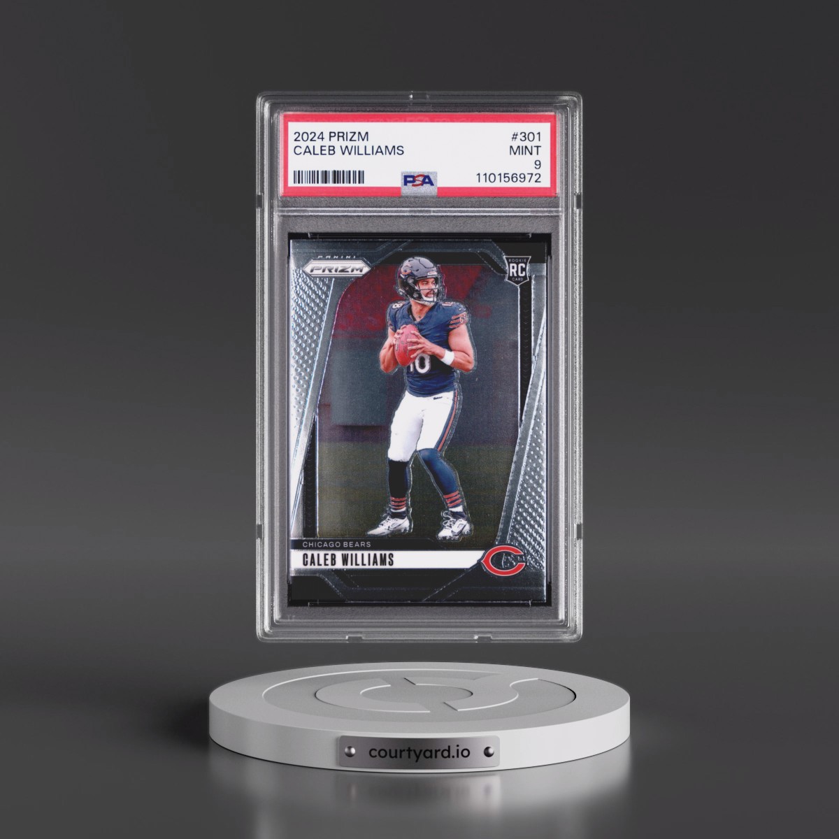 2024 Panini Prizm #301 Caleb Williams (PSA 9 MINT)