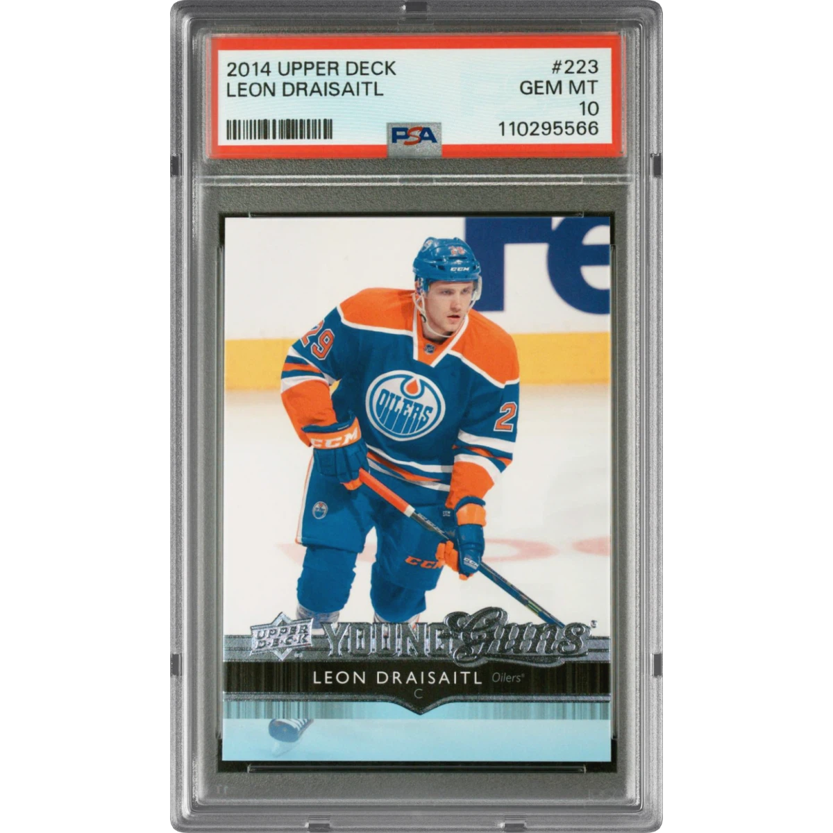 2014 Upper Deck #223 Leon Draisaitl (PSA 10 GEM MINT)