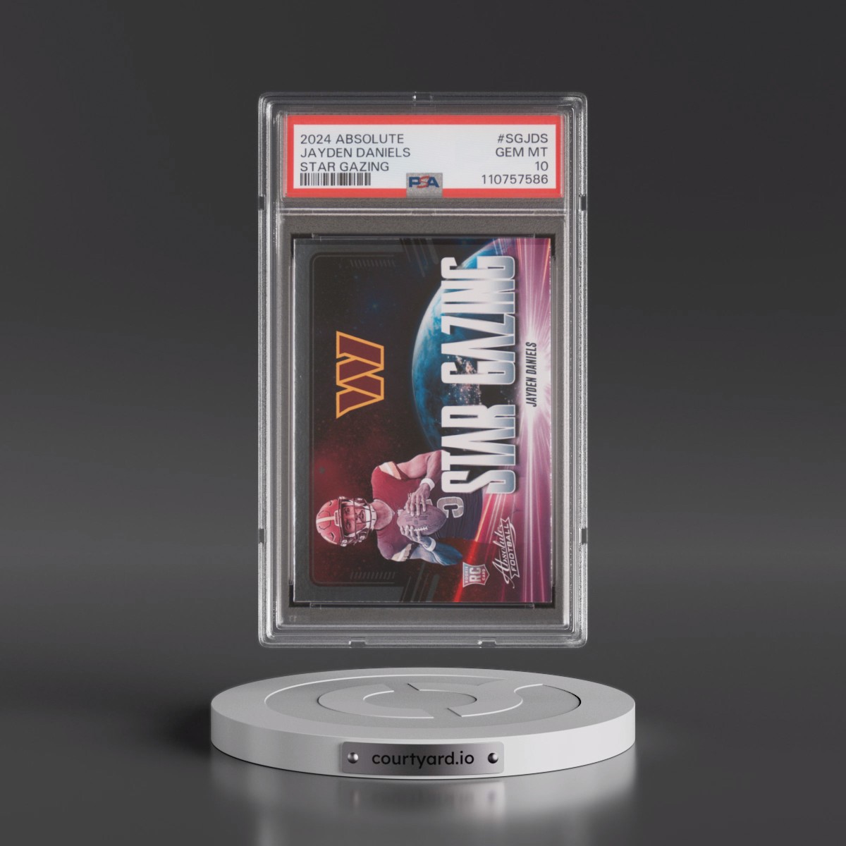 2024 Panini Absolute Star Gazing #SGJDS Jayden Daniels (PSA 10 GEM MINT)