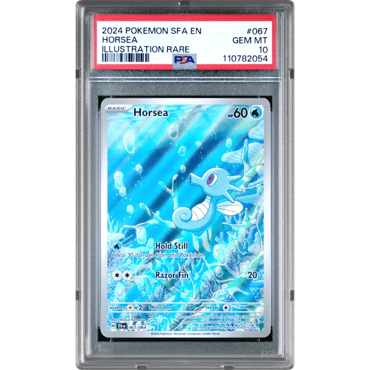 Pokémon Sfa Shrouded Fable Horsea