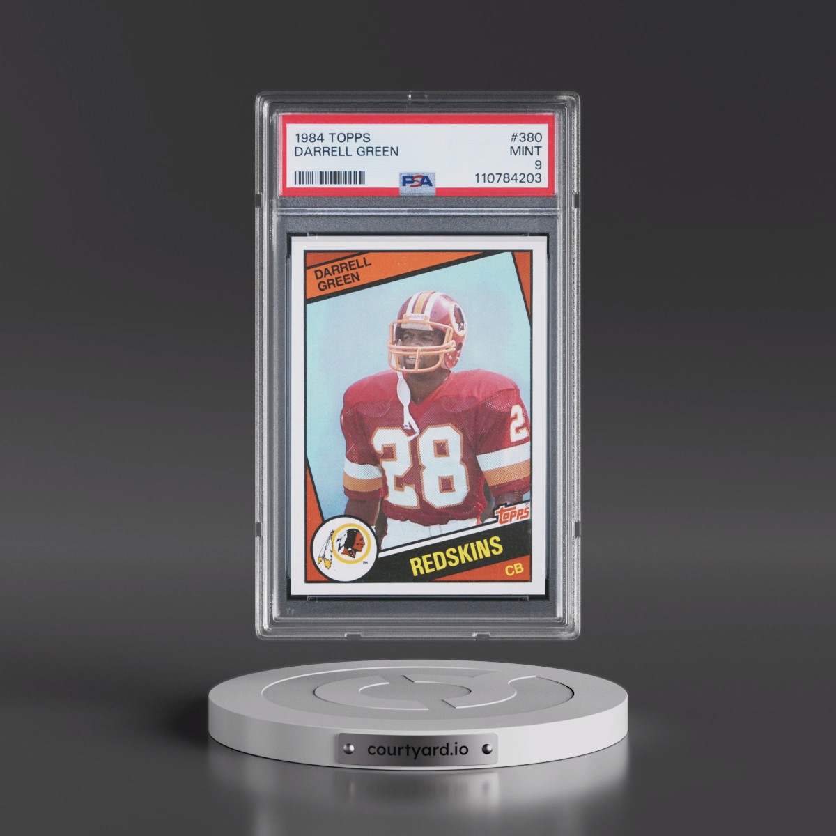 1984 Topps #380 Darrell Green (PSA 9 MINT)