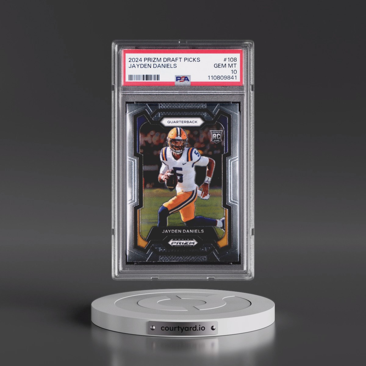 2024 Panini Prizm Draft Picks #108 Jayden Daniels (PSA 10 GEM MINT)