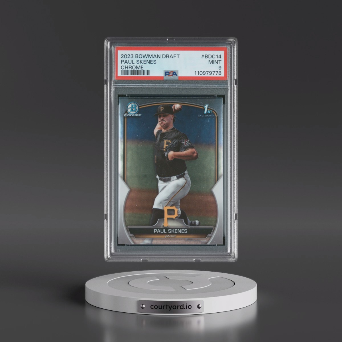 2023 Bowman Draft Paul Skenes - Chrome #BDC14 PSA 9
