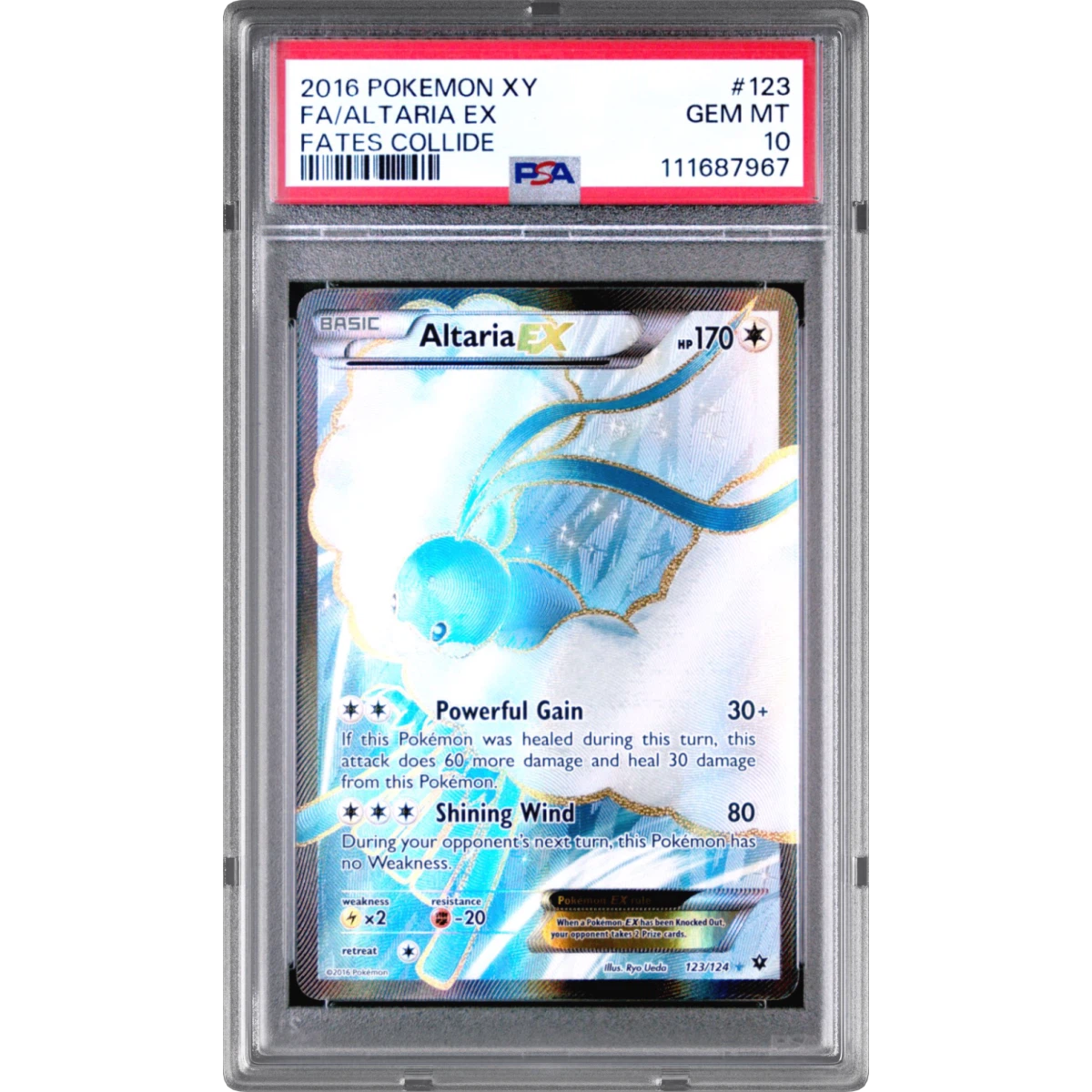 Altaria EX card artwork