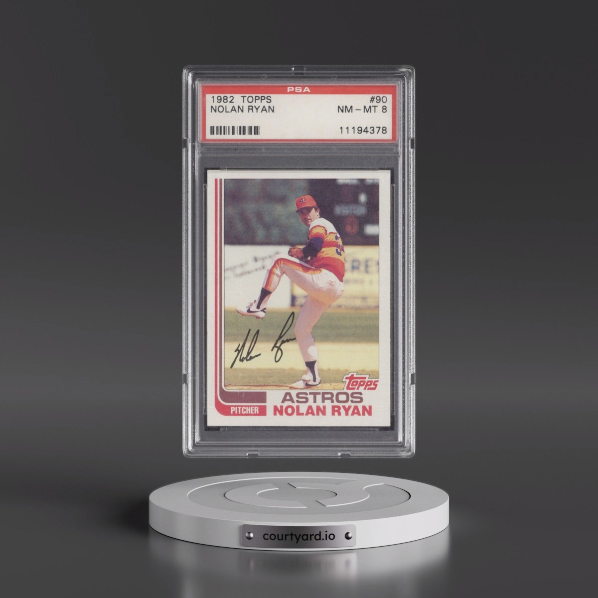 1982 Topps #90 Nolan Ryan (PSA 8 NM-MT)