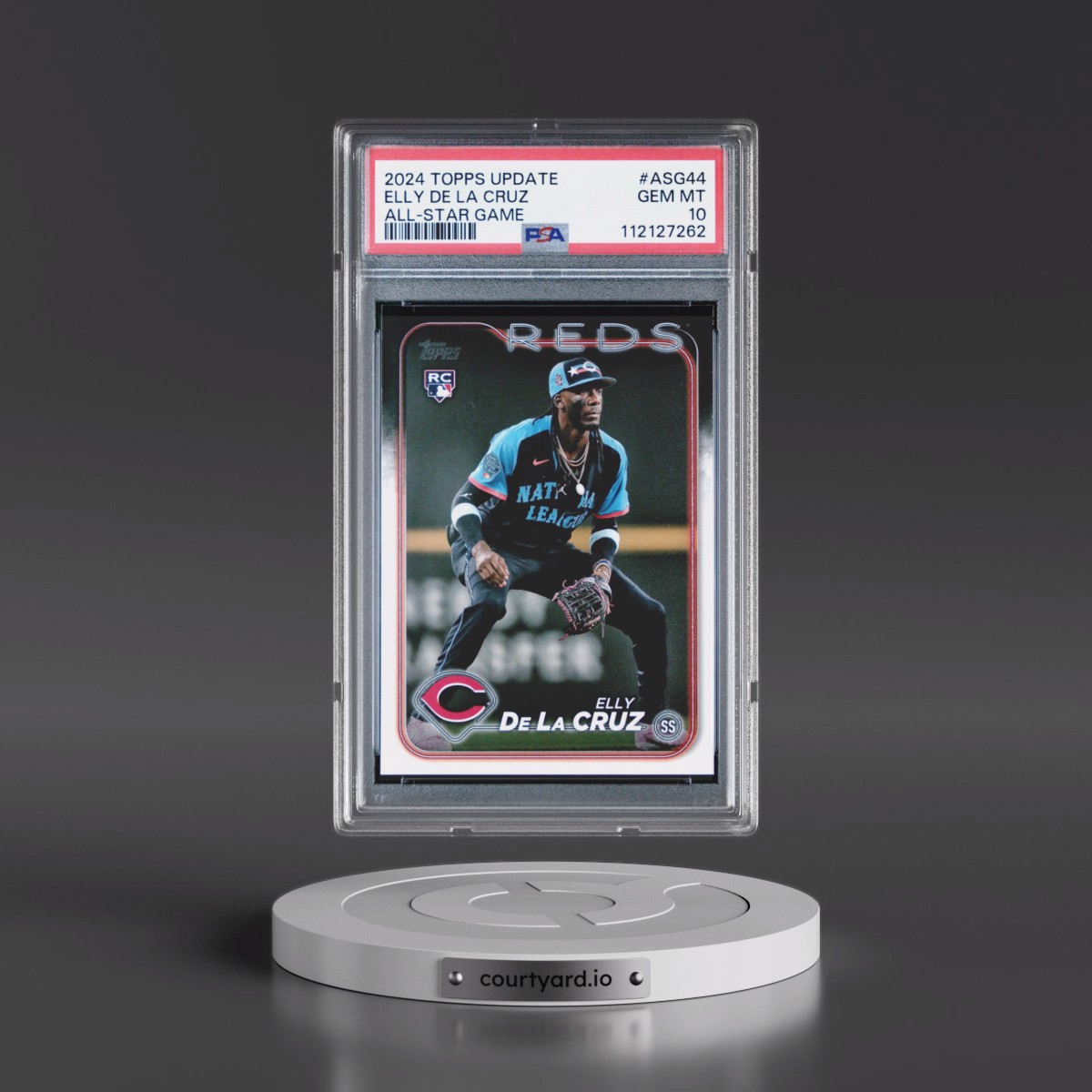 2024 Topps Update 2024 All-Star Game #ASG44 Elly de La Cruz (PSA 10 GEM MINT)