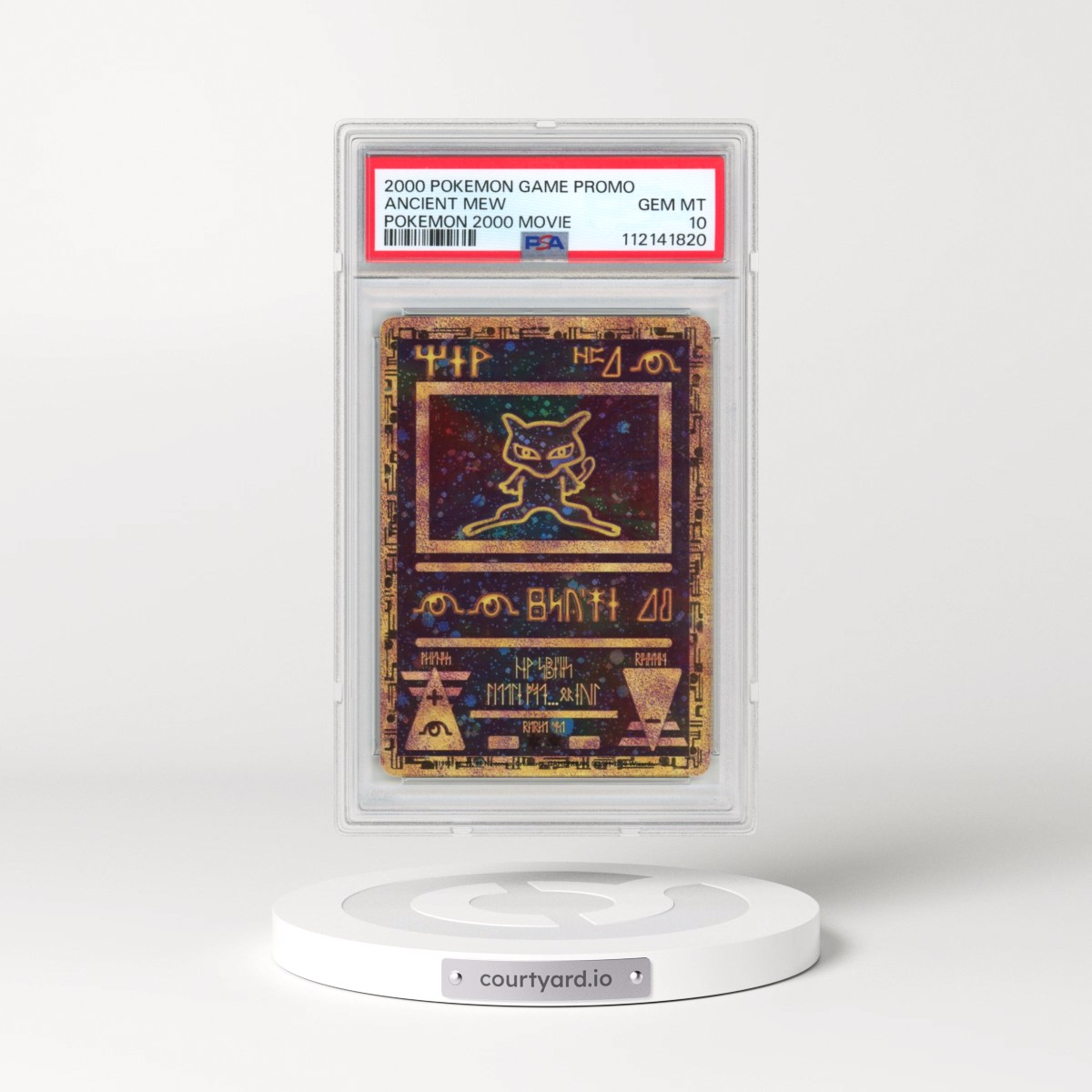 2000 Pokémon Game Movie Ancient Mew - Pokemon 2000 Movie (PSA 10 GEM MINT)