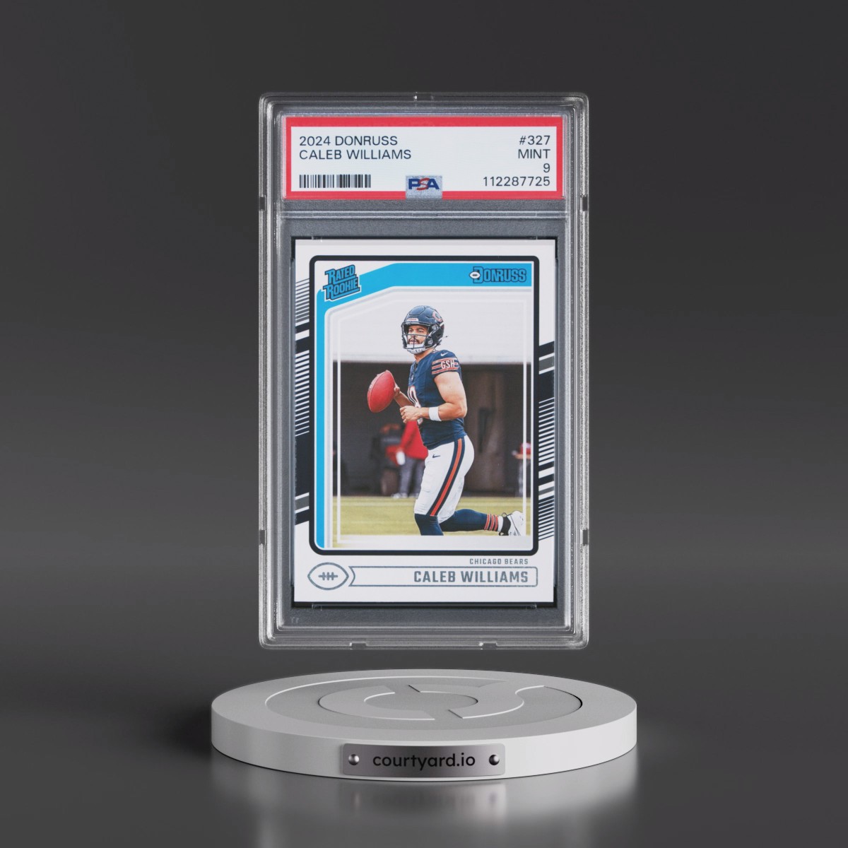 2024 Panini Donruss #327 Caleb Williams (PSA 9 MINT)