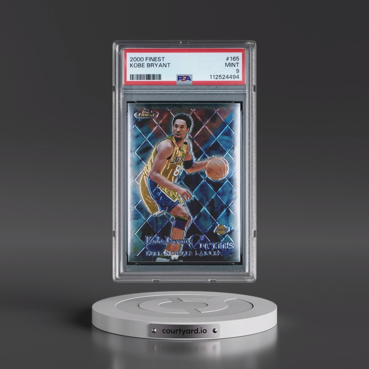 2000 Finest Kobe Bryant #165 PSA 9