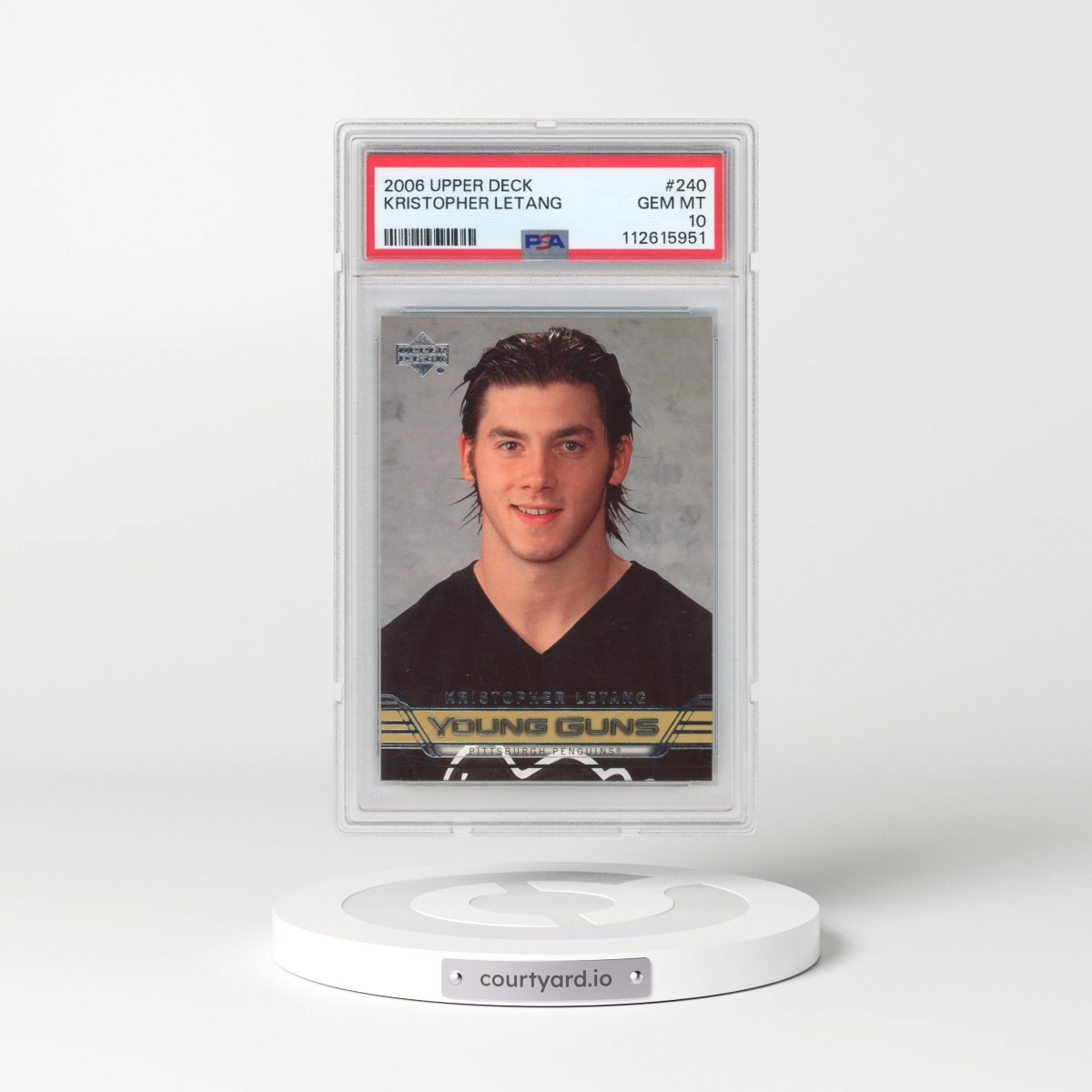 2006 Upper Deck #240 Kristopher Letang (PSA 10 GEM MINT)