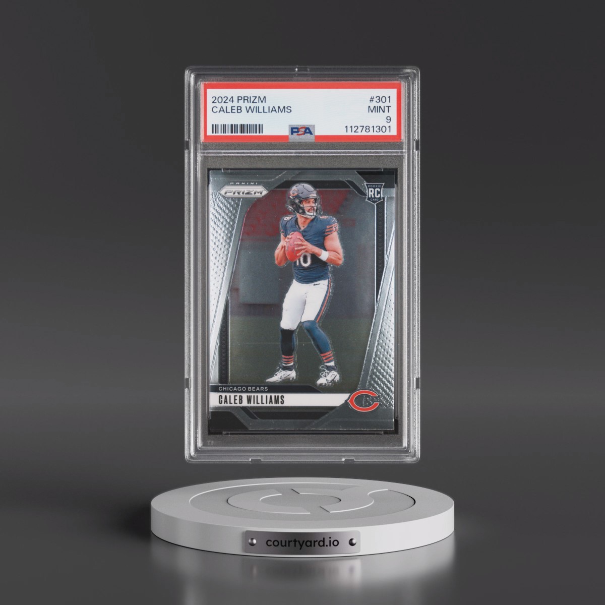 2024 Panini Prizm #301 Caleb Williams (PSA 9 MINT)