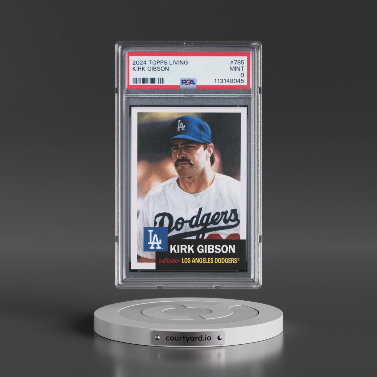 2024 Topps Living Kirk Gibson #785 PSA 9