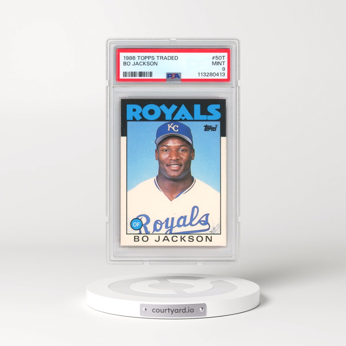 1986 Topps Traded #50T Bo Jackson (PSA 9 MINT)