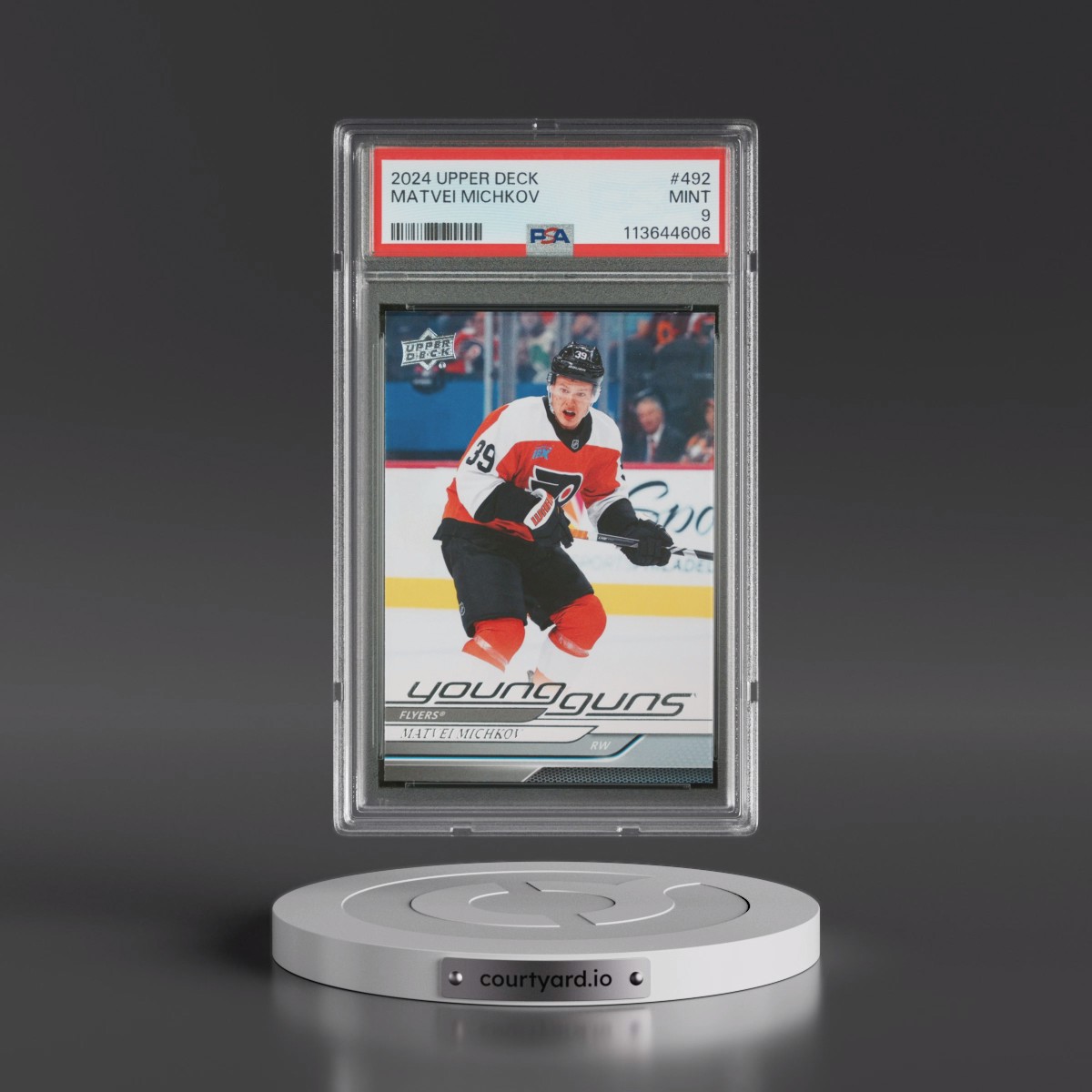 2024 Upper Deck #492 Matvei Michkov (PSA 9 MINT)