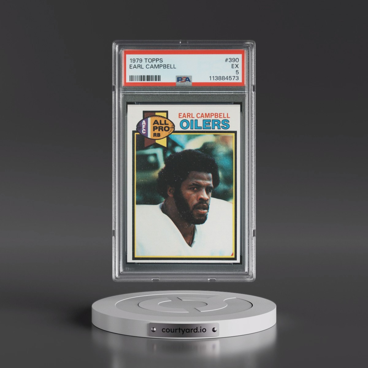 1979 Topps #390 Earl Campbell (PSA 5 EX)