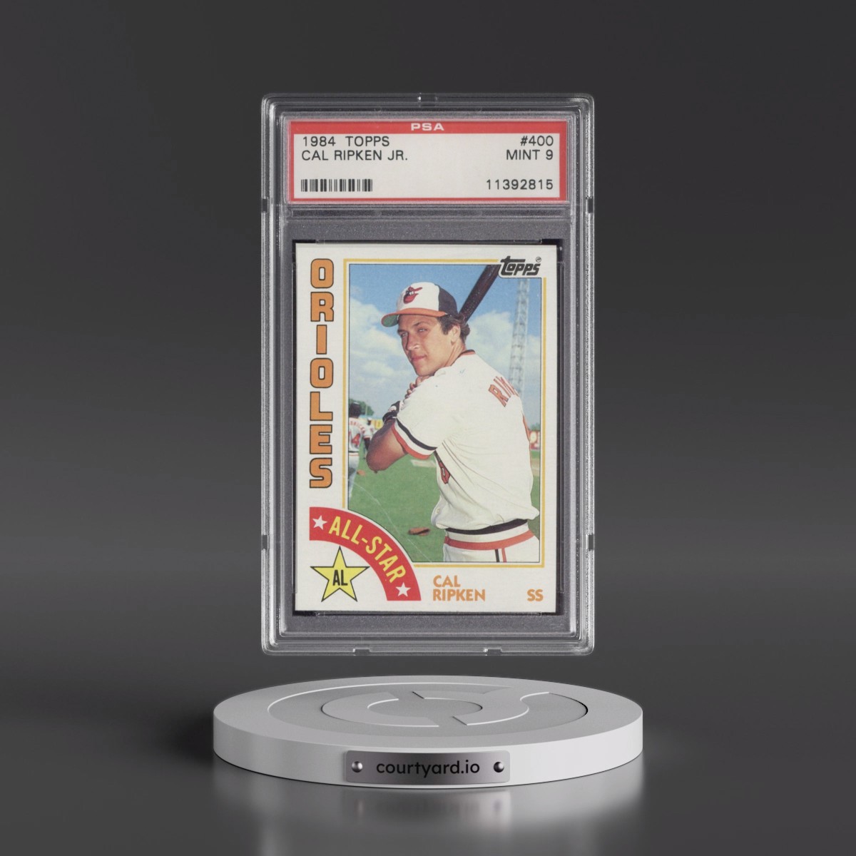 1984 Topps #400 Cal Ripken Jr. - All-Star (PSA 9 MINT)