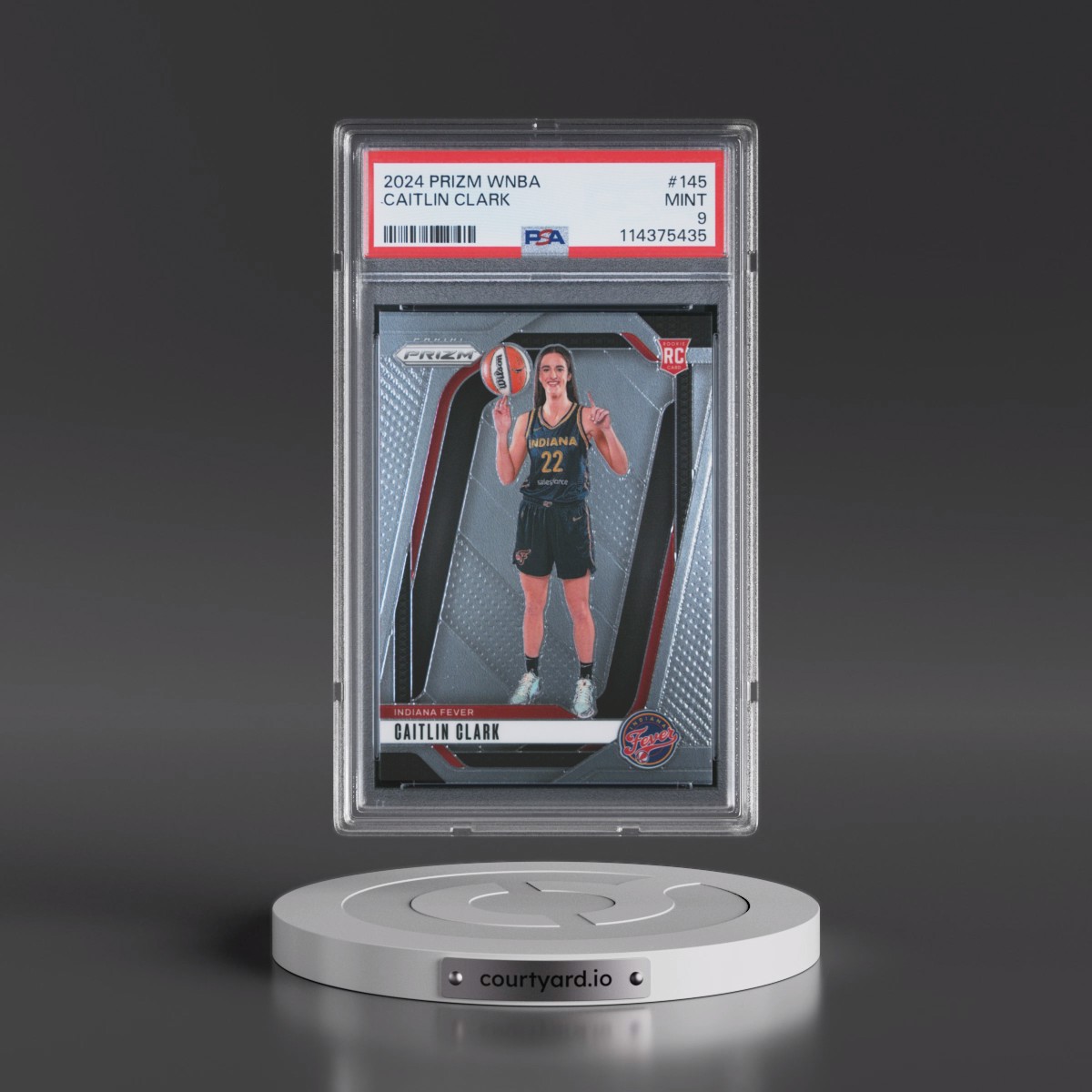2024 Panini Prizm WNBA #145 Caitlin Clark (PSA 9 MINT)