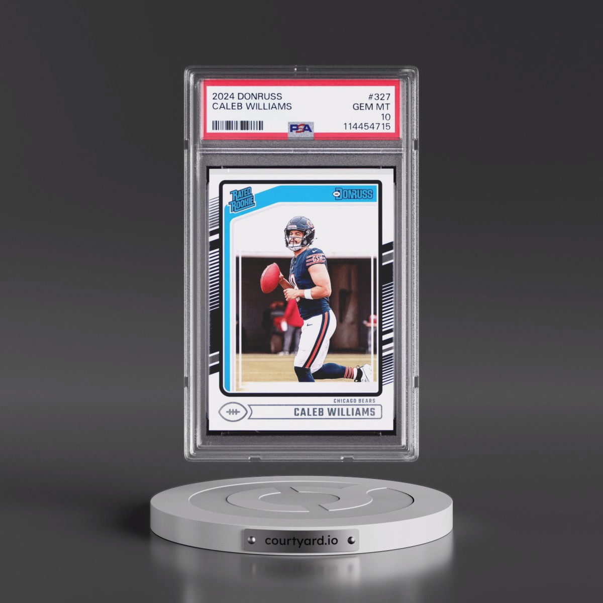 2024 Panini Donruss #327 Caleb Williams (PSA 10 GEM MINT)