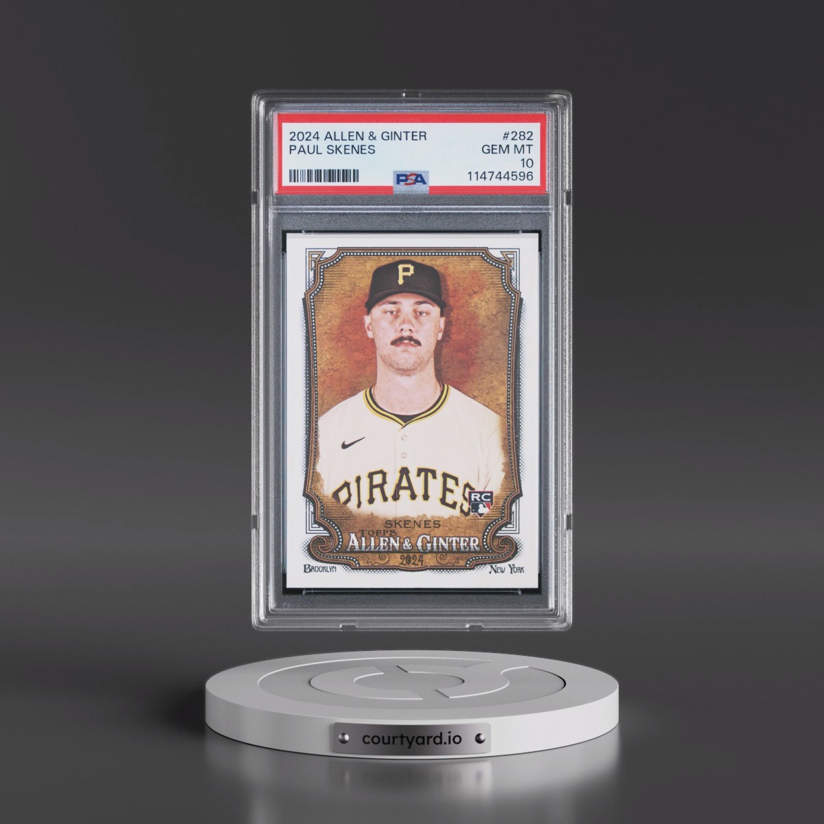2024 Topps Allen & Ginter #282 Paul Skenes (PSA 10 GEM MINT)