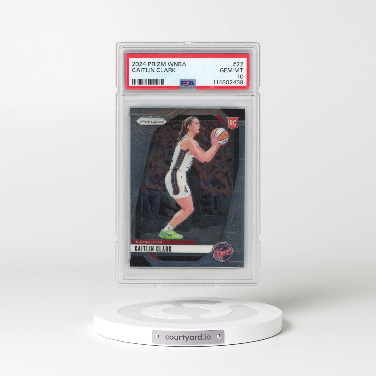2024 Panini Prizm WNBA #22 Caitlin Clark (PSA 10 GEM MINT)