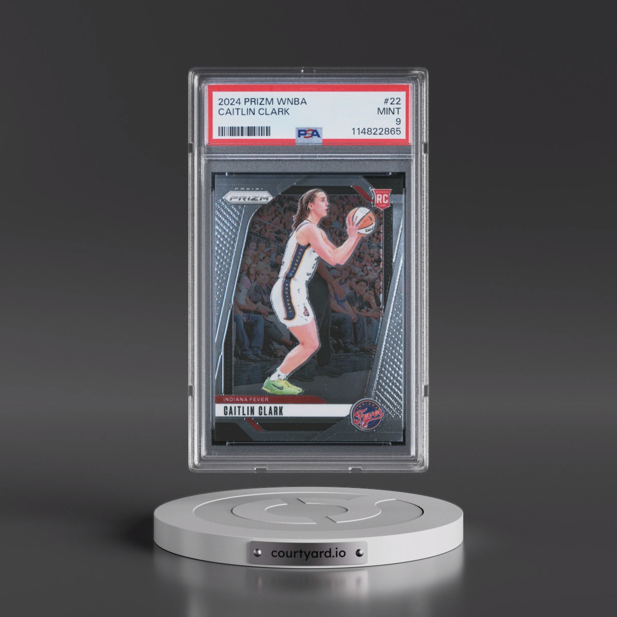 2024 Panini Prizm WNBA #22 Caitlin Clark (PSA 9 MINT)