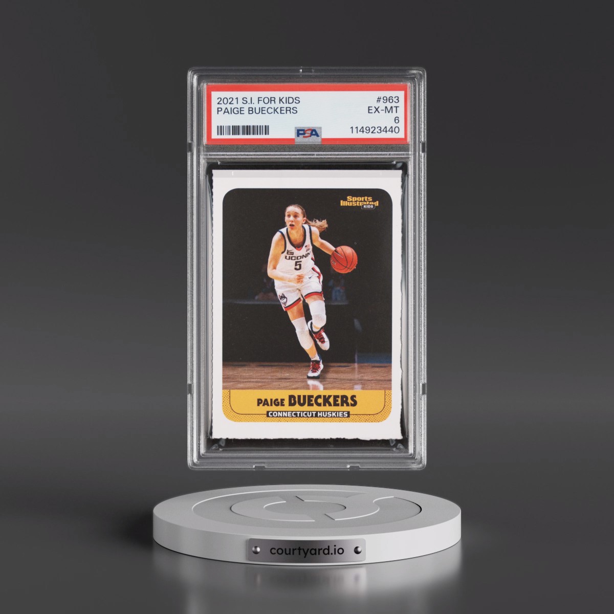 2021 S.I. for Kids #963 Paige Bueckers (PSA 6 EX-MT)
