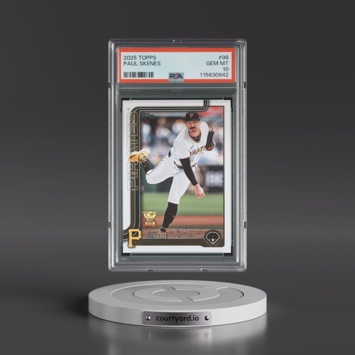 2025 Topps #98 Paul Skenes (PSA 10 GEM MINT)