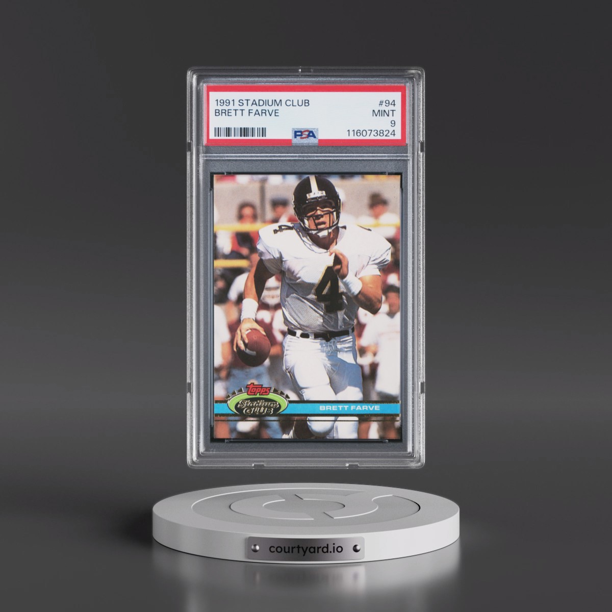1991 Stadium Club #94 Brett Farve (PSA 9 MINT)