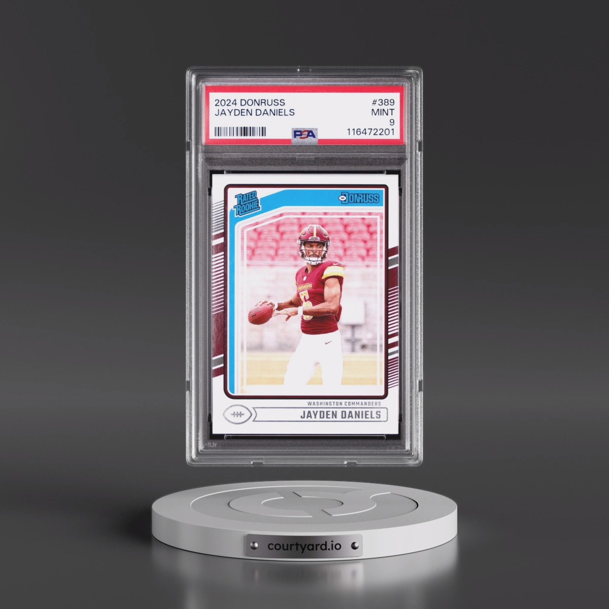 2024 Panini Donruss #389 Jayden Daniels (PSA 9 MINT)