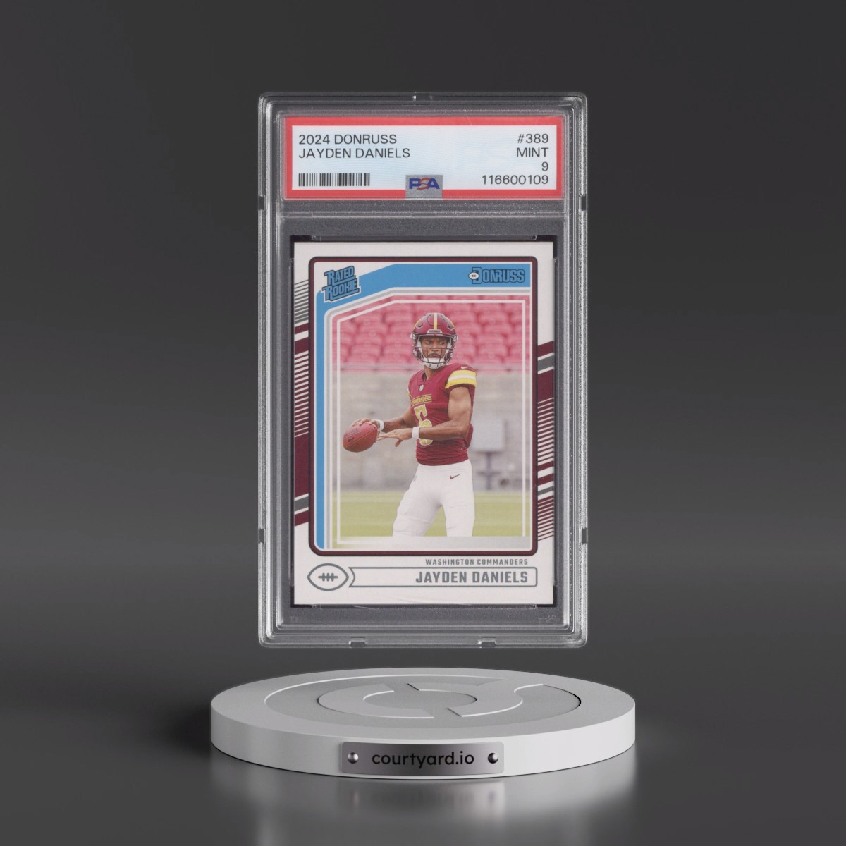 2024 Panini Donruss #389 Jayden Daniels (PSA 9 MINT)