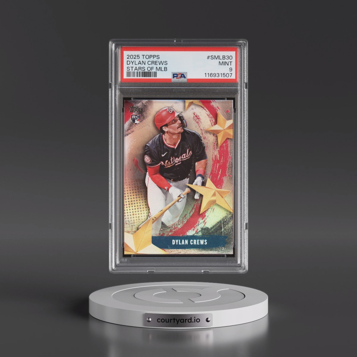 2025 Topps Stars of MLB Dylan Crews #SMLB30 PSA 9